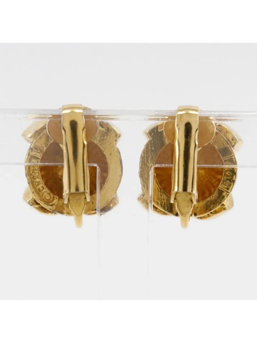Chanel Cc Logo Clip-On Earrings Metal #228860C72B